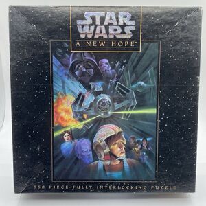 Star Wars A New Hope 550 Piece Jigsaw Puzzle 1995 Milton Bradley - SEALED NEW